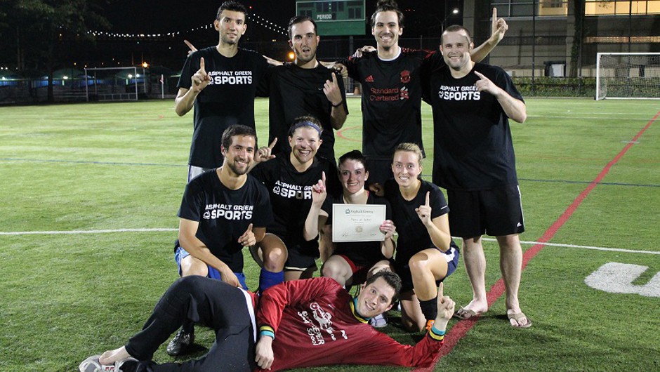 Summer 2014 Sunday Coed Adult Soccer League Champions