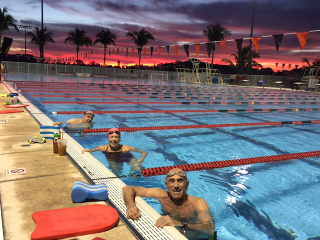 Asphalt Green Masters Swim Team Takes Training to Florida
