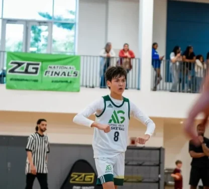 6th grade AG Basketball player competing at 2025 nationals.